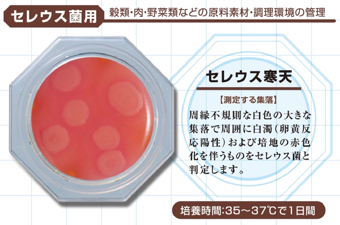 フードスタンプ® セレウス寒天（セレウス菌用） | 臨床診断薬分野 医療